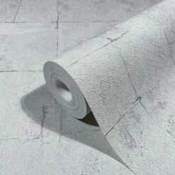 Papis Loveday Tapete 86735 Struktur Grau Silber