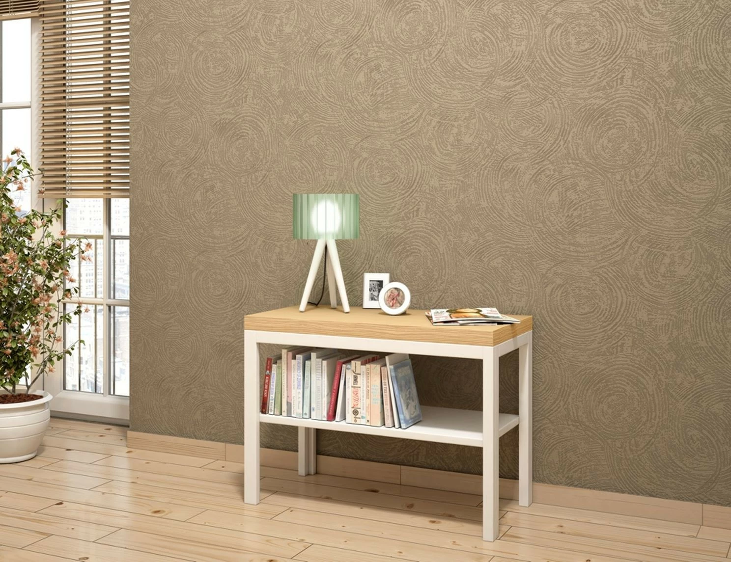 Vlies Tapete überstreichbar Kreise Rasch Wallton 125207 4 Vlies Tapete überstreichbar Kreise Rasch Wallton 125207 – Bild 2