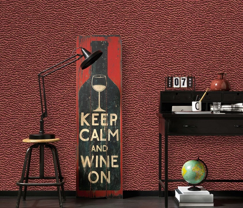 Tapete Vlies 10129-06 Federn 3D Rot 6 Tapete Vlies 10129-06 Federn 3D Rot – Bild 4