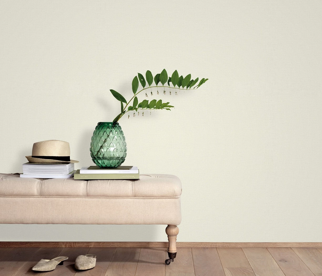 Tapete Vlies 10140-01 Einfarbig Weiß Grau 6 Tapete Vlies 10140-01 Einfarbig Weiß Grau – Bild 4