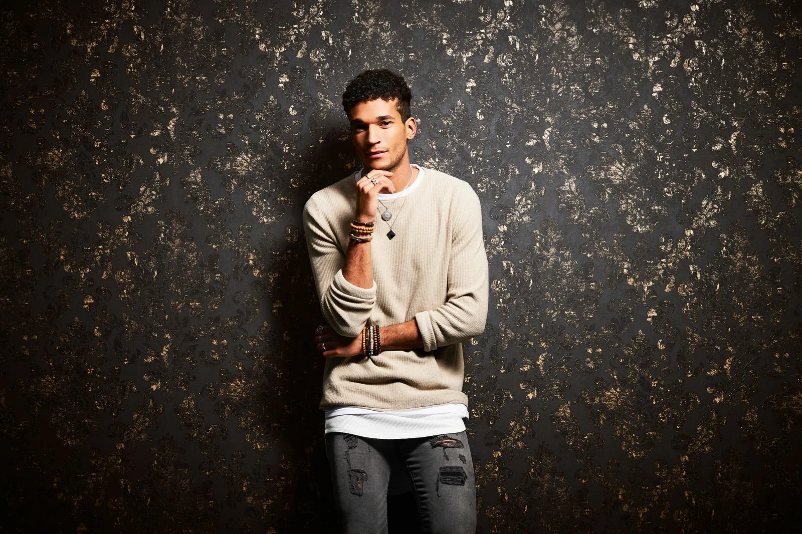 Tapete Vlies 37413-2 Barock-Design Schwarz Gold 7 Tapete Vlies 37413-2 Barock-Design Schwarz Gold – Bild 5