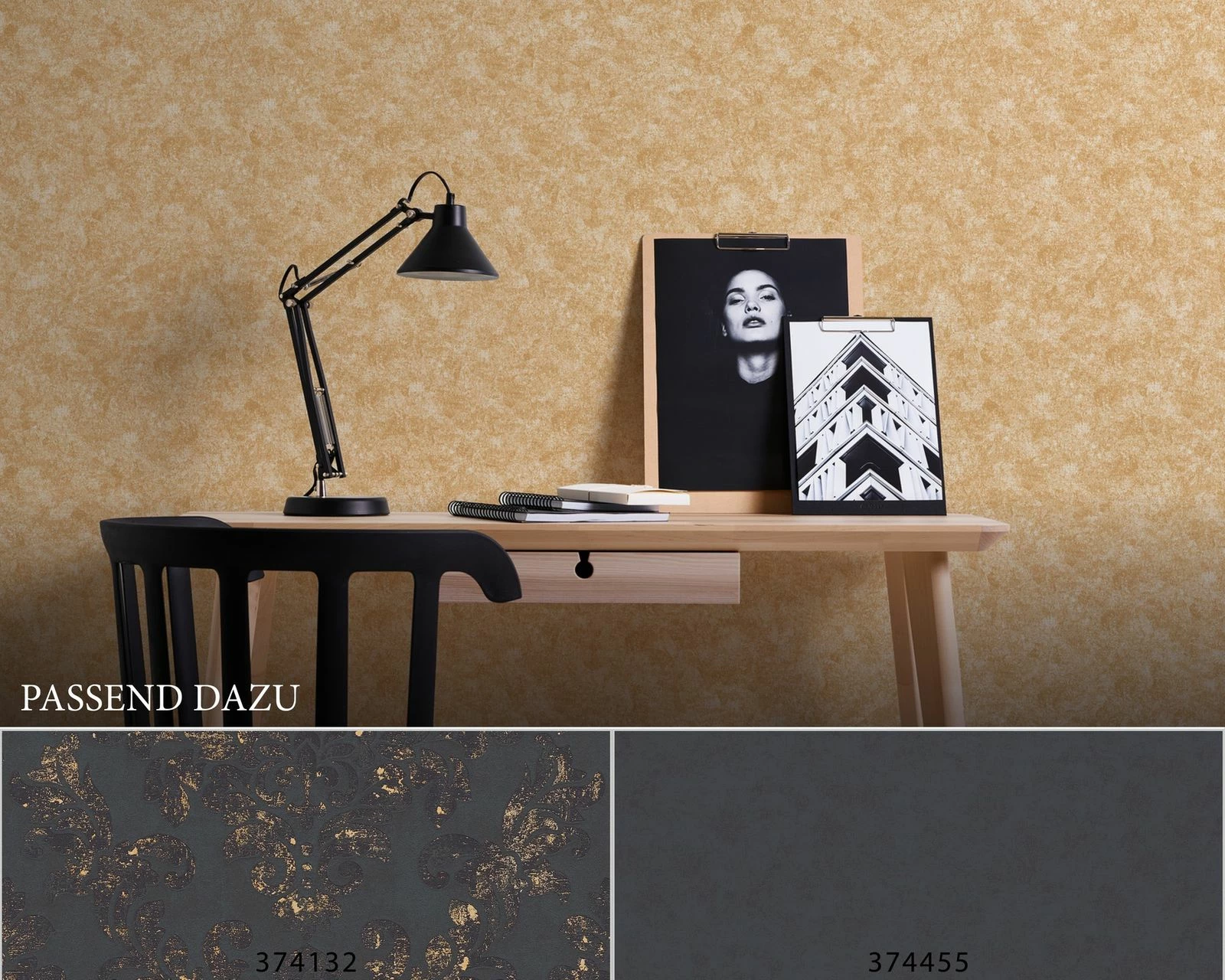 Tapete Vlies 37428-1 Meliert Einfarbig Gold Weiss 9 Tapete Vlies 37428-1 Meliert Einfarbig Gold Weiss – Bild 7