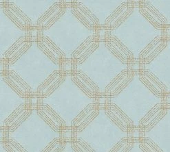 Tapete Vlies Blaugrau Geflecht-Optik 37477-2 | 374772 -Orex Verkäufe Tapete Vlies 37477 2 Achteckige Motive blaugrau gold Pop Style 63204317 2
