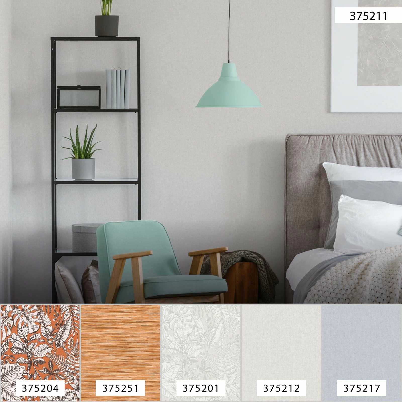 Tapete Vlies 37521-1 Einfarbig Weiß-grau 9 Tapete Vlies 37521-1 Einfarbig Weiß-grau – Bild 7