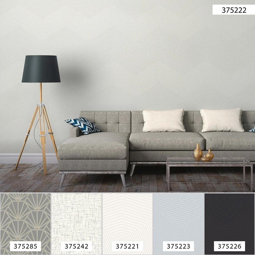 Tapete Vlies 37522-2 Geometrisch Weiß Silber 9 Tapete Vlies 37522-2 Geometrisch Weiß Silber – Bild 7