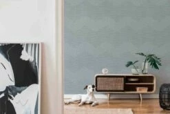 Tapete Vlies 37522-4 Geometrisch Blau Grau -Orex Verkäufe Tapete Vlies 37522 4 Geometrisch blau grau 63206032 1