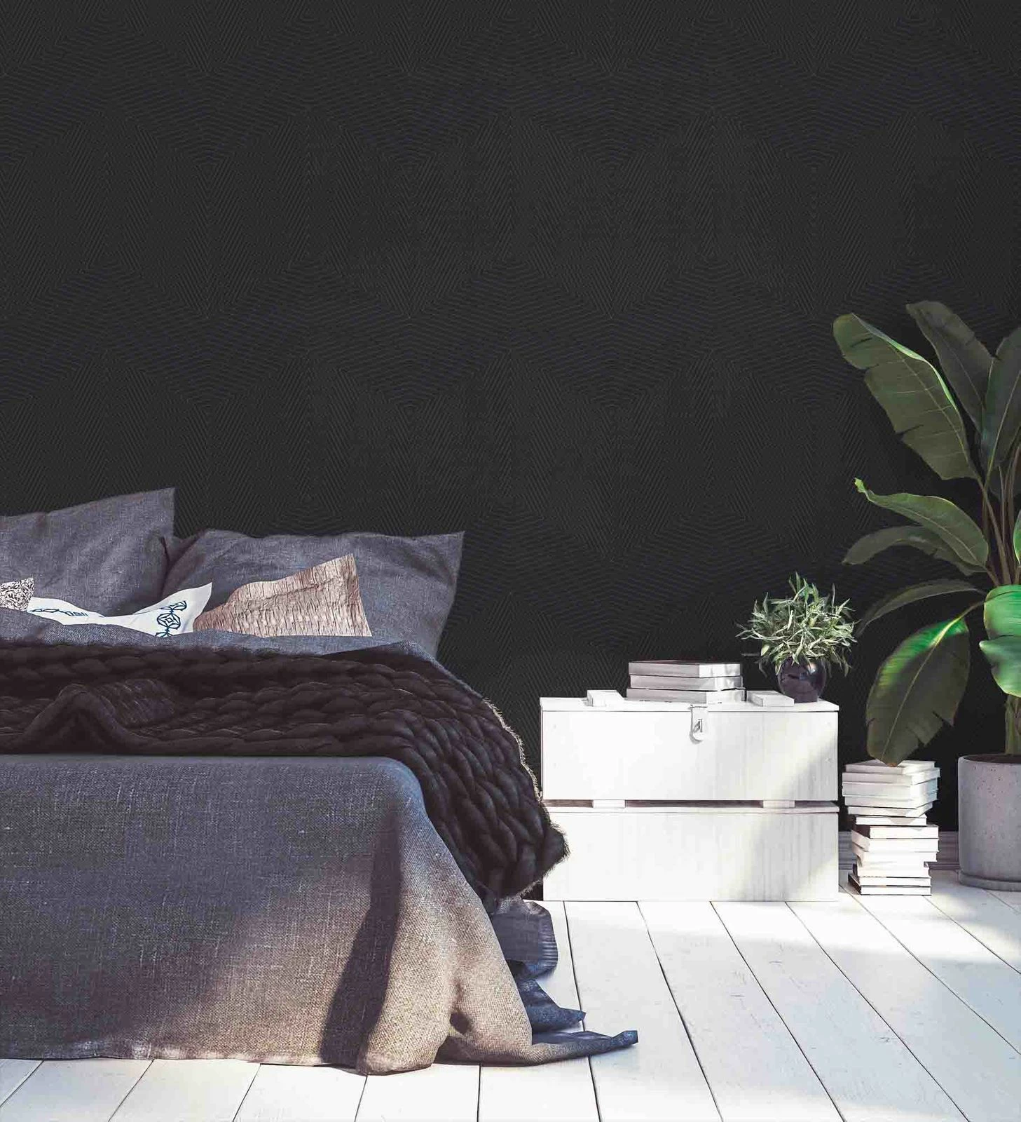 Tapete Vlies 37522-6 Geometrisch Schwarz Bronze 7 Tapete Vlies 37522-6 Geometrisch Schwarz Bronze – Bild 5