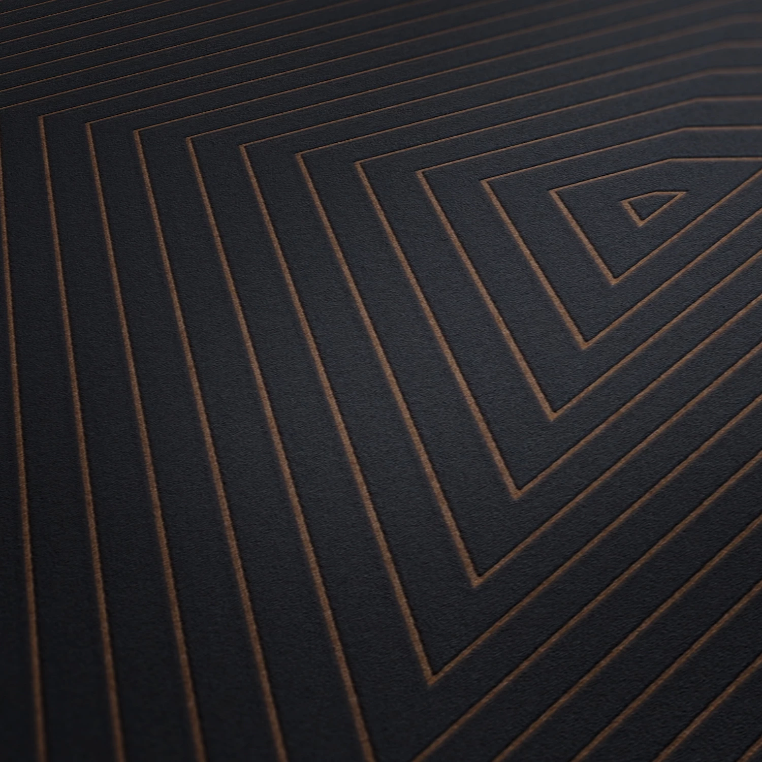 Tapete Vlies 37522-6 Geometrisch Schwarz Bronze 5 Tapete Vlies 37522-6 Geometrisch Schwarz Bronze – Bild 3