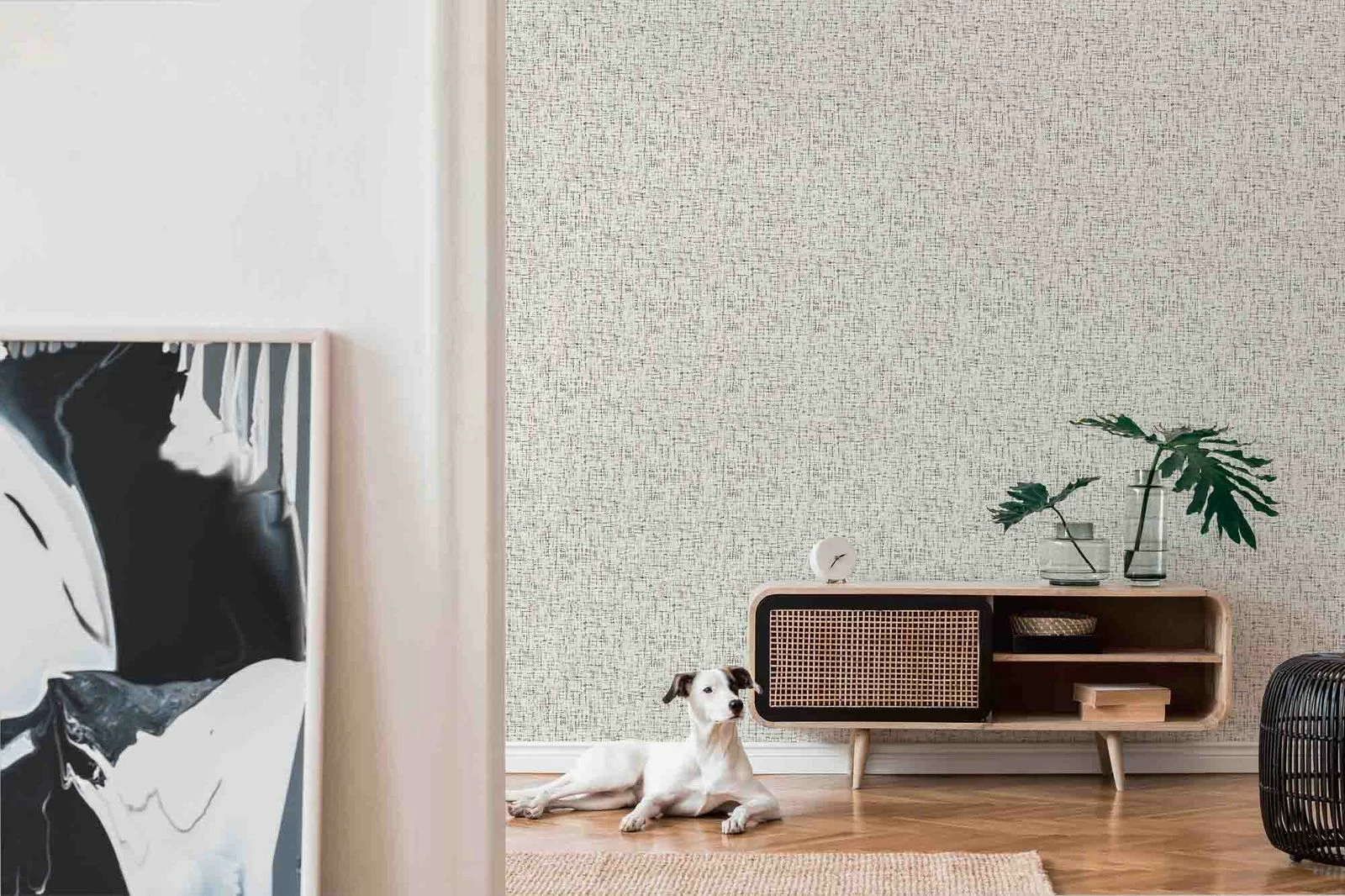 Tapete Vlies 37524-1 Textur Weiß Schwarz Grau 7 Tapete Vlies 37524-1 Textur Weiß Schwarz Grau – Bild 5