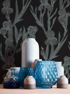 Tapete Vlies 37526-2 Floral Schwarz Grau -Orex Verkäufe Tapete Vlies 37526 2 Floral schwarz grau 63206046