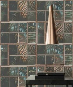 Tapete Vlies 37740-1 Gitter Floral Schwarz Orange Blau 13 Tapete Vlies 37740-1 Gitter Floral Schwarz Orange Blau -Orex Verkäufe Tapete Vlies 37740 1 Gitter Floral schwarz orange blau 63205773 1