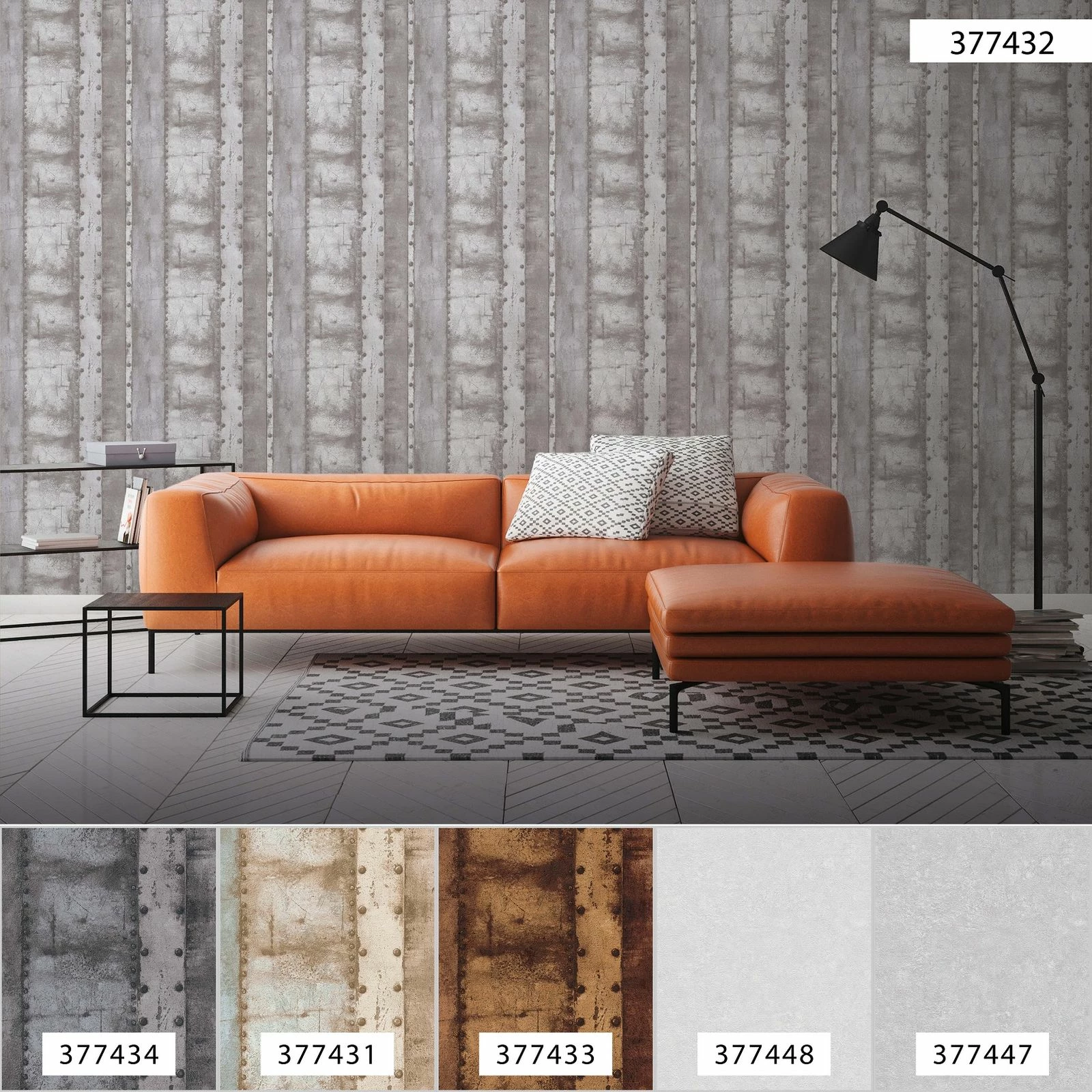 Tapete Vlies 37743-2 Industrie Optik Eisen Grau 9 Tapete Vlies 37743-2 Industrie Optik Eisen Grau – Bild 7