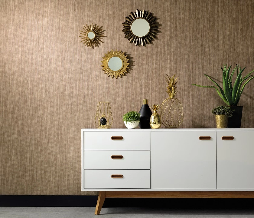 Tapete Vlies 6309-11 Strukturiert Einfarbig Braun 7 Tapete Vlies 6309-11 Strukturiert Einfarbig Braun – Bild 5