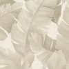Tapete Vlies Bananenblätter Beige Creme Metallic 31625