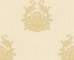 Tapete Vlies Architects Paper Barock Creme Glanz 95861-4