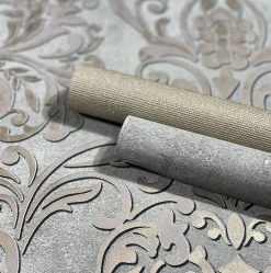 Tapete Vlies Barock Metallic Grau Silber 32602 9 Tapete Vlies Barock Metallic Grau Silber 32602 -Orex Verkäufe Tapete Vlies Barock Metallic grau silber 32602 63206204