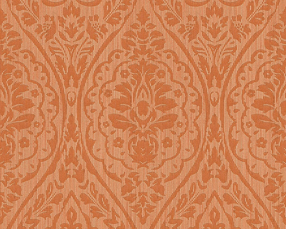 Tapete Vlies Barock Orange Tessuto 96195-2 3 Tapete Vlies Barock Orange Tessuto 96195-2