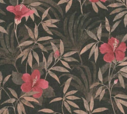 Tapete Vlies Blumen Blätter Floral Braun Rot 38028-3 8 Tapete Vlies Blumen Blätter Floral Braun Rot 38028-3 -Orex Verkäufe Tapete Vlies Blumen Blaetter Floral braun rot 38028 3 63208149 4