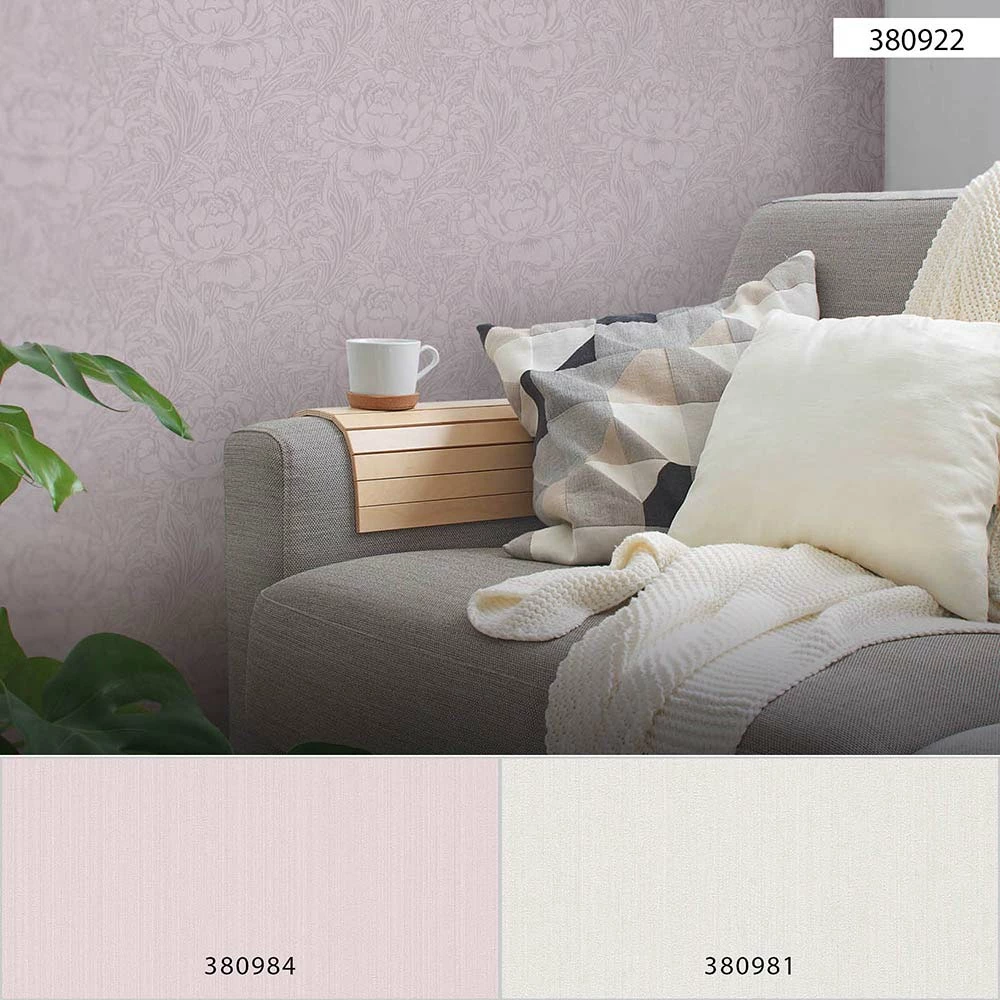 Tapete Vlies Blumen Floral Textil Rosa 38092-2 7 Tapete Vlies Blumen Floral Textil Rosa 38092-2 – Bild 5