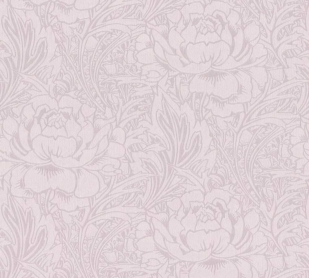 Tapete Vlies Blumen Floral Textil Rosa 38092-2 4 Tapete Vlies Blumen Floral Textil Rosa 38092-2 – Bild 2