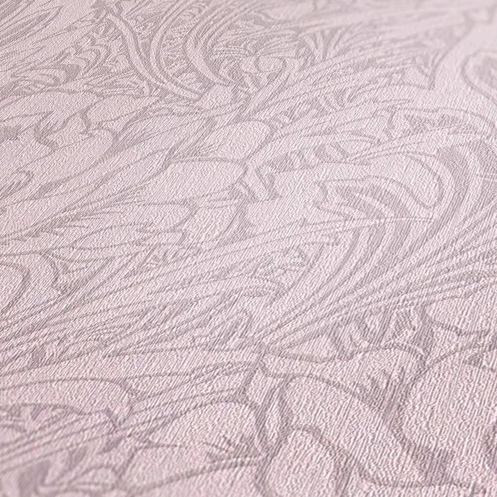 Tapete Vlies Blumen Floral Textil Rosa 38092-2 5 Tapete Vlies Blumen Floral Textil Rosa 38092-2 – Bild 3