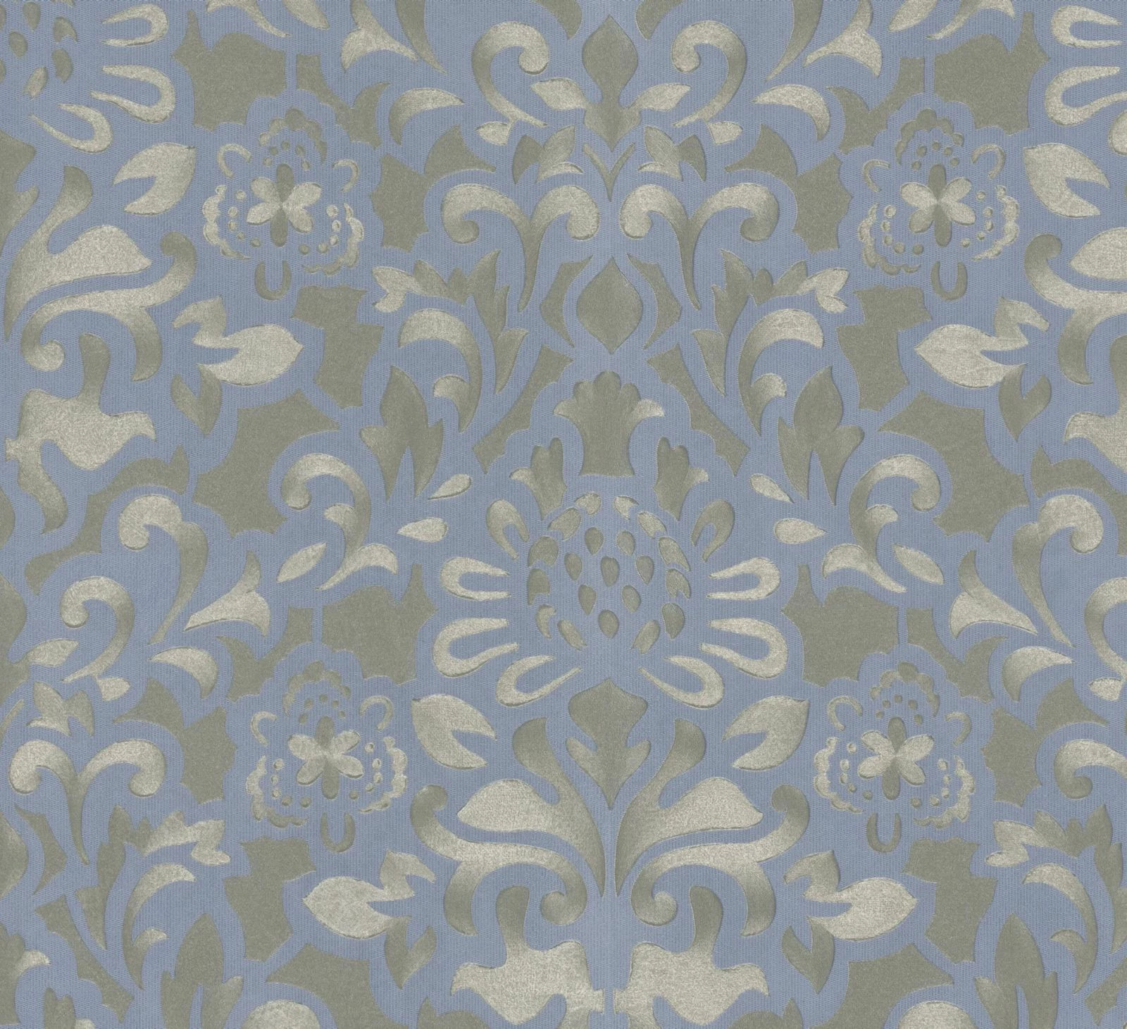 Tapete Vlies Blumen Blau Marburg Opulence 56003 3 Tapete Vlies Blumen Blau Marburg Opulence 56003
