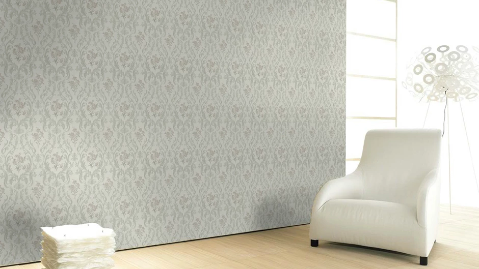 Tapete Vlies Damast Floral Creme Gold Glanz 30603 4 Tapete Vlies Damast Floral Creme Gold Glanz 30603 – Bild 2