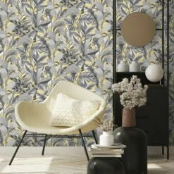 Tapete Vlies ELLE Blumen Floral Gold Grau 10202-15 8 Tapete Vlies ELLE Blumen Floral Gold Grau 10202-15 -Orex Verkäufe Tapete Vlies ELLE Blumen Floral gold grau 10202 15 63210329