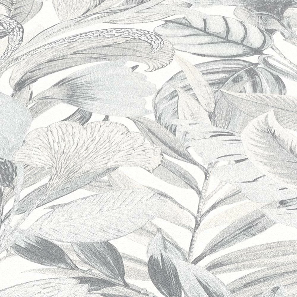 Tapete Vlies ELLE Blumen Floral Grau Weiß 10202-10 6 Tapete Vlies ELLE Blumen Floral Grau Weiß 10202-10 – Bild 4