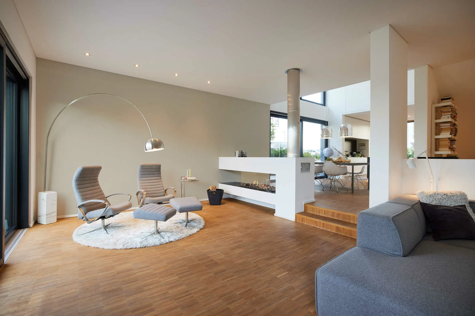 Tapete Vlies Einfarbig Leinen Taupe 38712-6 6 Tapete Vlies Einfarbig Leinen Taupe 38712-6 – Bild 4