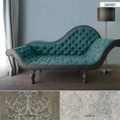 Tapete Vlies Einfarbig Streifen Blau 38098-7 -Orex Verkäufe Tapete Vlies Einfarbig Streifen blau 38098 7 63209854 1