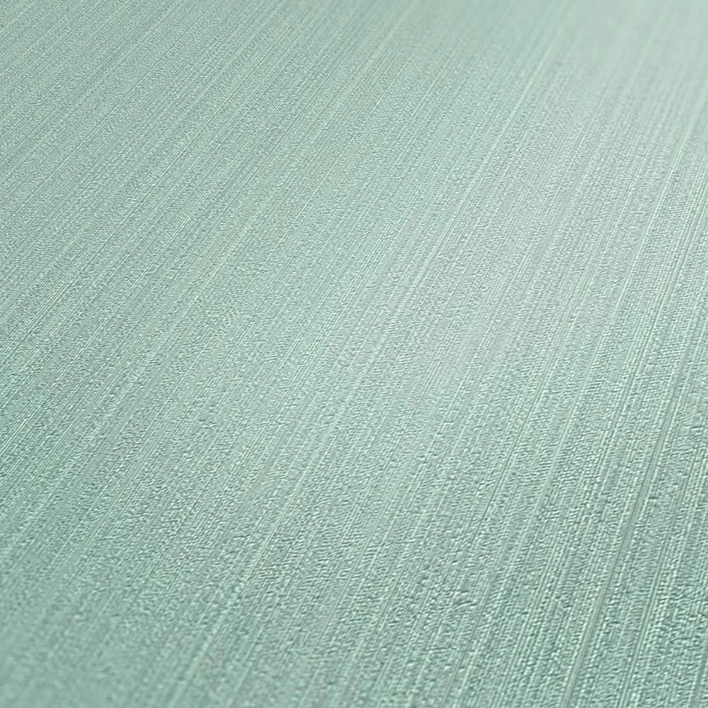 Tapete Vlies Einfarbig Streifen Türkis 38098-6 5 Tapete Vlies Einfarbig Streifen Türkis 38098-6 – Bild 3