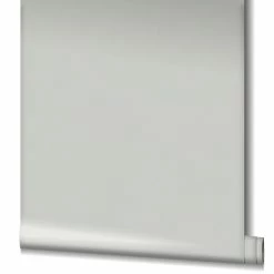 Tapete Vlies Einfarbig Uni Grau Silber Glanz 32748