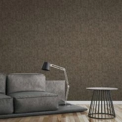 Tapete Vlies Einfarbig Braun Schwarz Metallic 32261-1 -Orex Verkäufe Tapete Vlies Einfarbig braun schwarz metallic 32261 1 170190 4