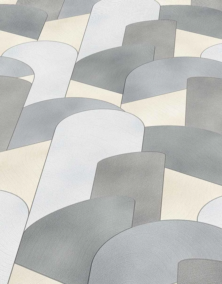 Tapete Vlies Elle Bögen 3D Silber Gold Glitzer 10155-10 7 Tapete Vlies Elle Bögen 3D Silber Gold Glitzer 10155-10 – Bild 5
