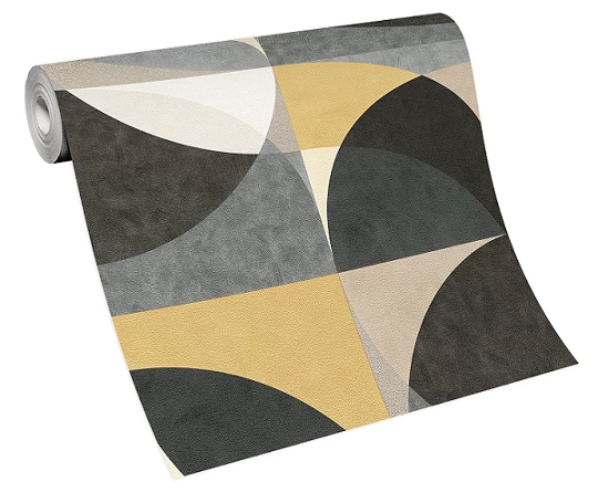 Tapete Vlies Elle Grafik Kreise Schwarz Blau 10150-15 6 Tapete Vlies Elle Grafik Kreise Schwarz Blau 10150-15 – Bild 4