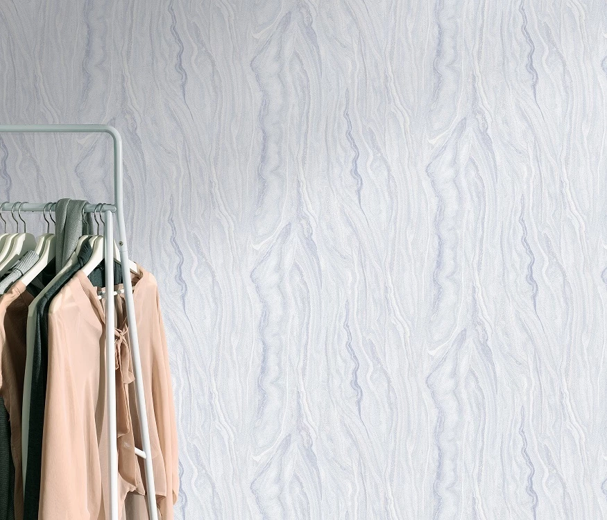 Tapete Vlies Elle Marmor-Design Hellgrau 10149-31 4 Tapete Vlies Elle Marmor-Design Hellgrau 10149-31 – Bild 2