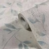 Tapete Vlies Floral Blätter Metallic Weiss Blau 32631 -Orex Verkäufe Tapete Vlies Floral Blaetter Metallic weiss blau 32631 63206227 1