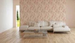 Tapete Vlies Floral Blüten Rosa Beige Character 36772-4 -Orex Verkäufe Tapete Vlies Floral Blueten rosa beige Character 36772 4 190531 2