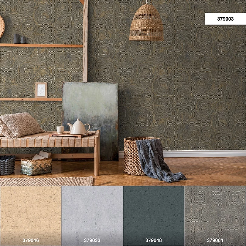 Tapete Vlies Grafisch Kreise Gold Metallic 37900-3 8 Tapete Vlies Grafisch Kreise Gold Metallic 37900-3 – Bild 6