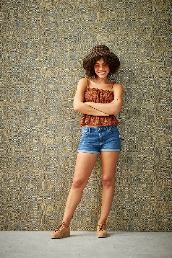 Tapete Vlies Grafisch Kreise Gold Metallic 37900-3 7 Tapete Vlies Grafisch Kreise Gold Metallic 37900-3 – Bild 5