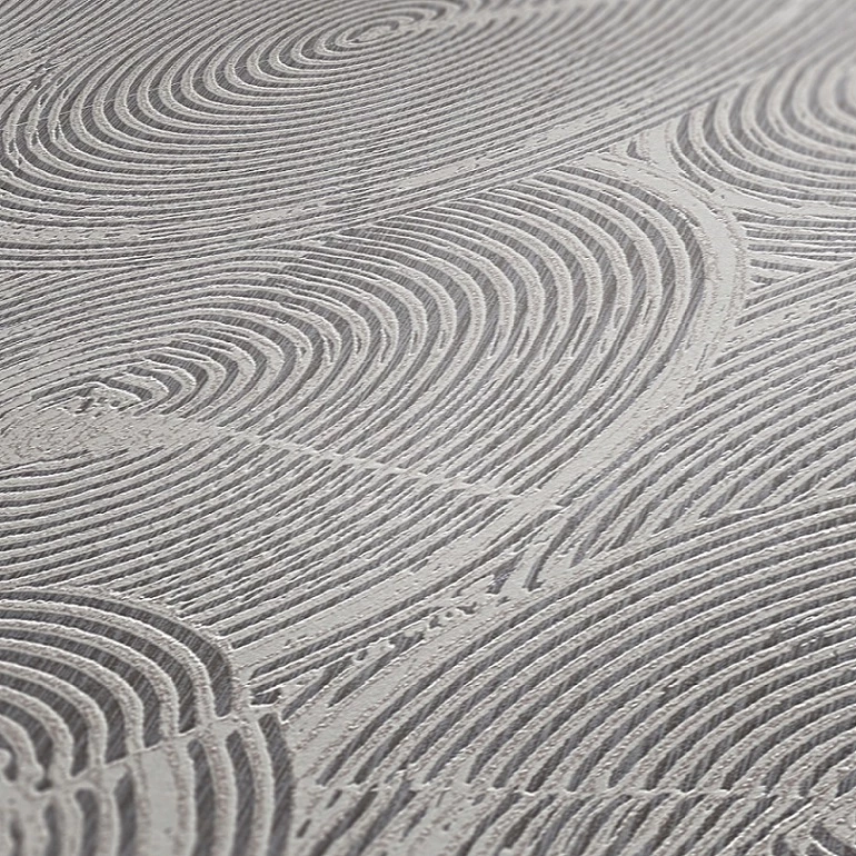 Tapete Vlies Grafisch Kreise Grau Metallic 37900-2 4 Tapete Vlies Grafisch Kreise Grau Metallic 37900-2 – Bild 2