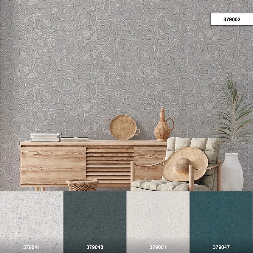 Tapete Vlies Grafisch Kreise Grau Metallic 37900-2 7 Tapete Vlies Grafisch Kreise Grau Metallic 37900-2 – Bild 5