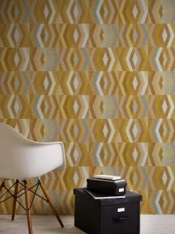 Tapete Vlies Grafisch Rauten Gelb Braun Beige 37533-3 12 Tapete Vlies Grafisch Rauten Gelb Braun Beige 37533-3 -Orex Verkäufe Tapete Vlies Grafisch Rauten gelb braun beige 37533 3 63204377 5