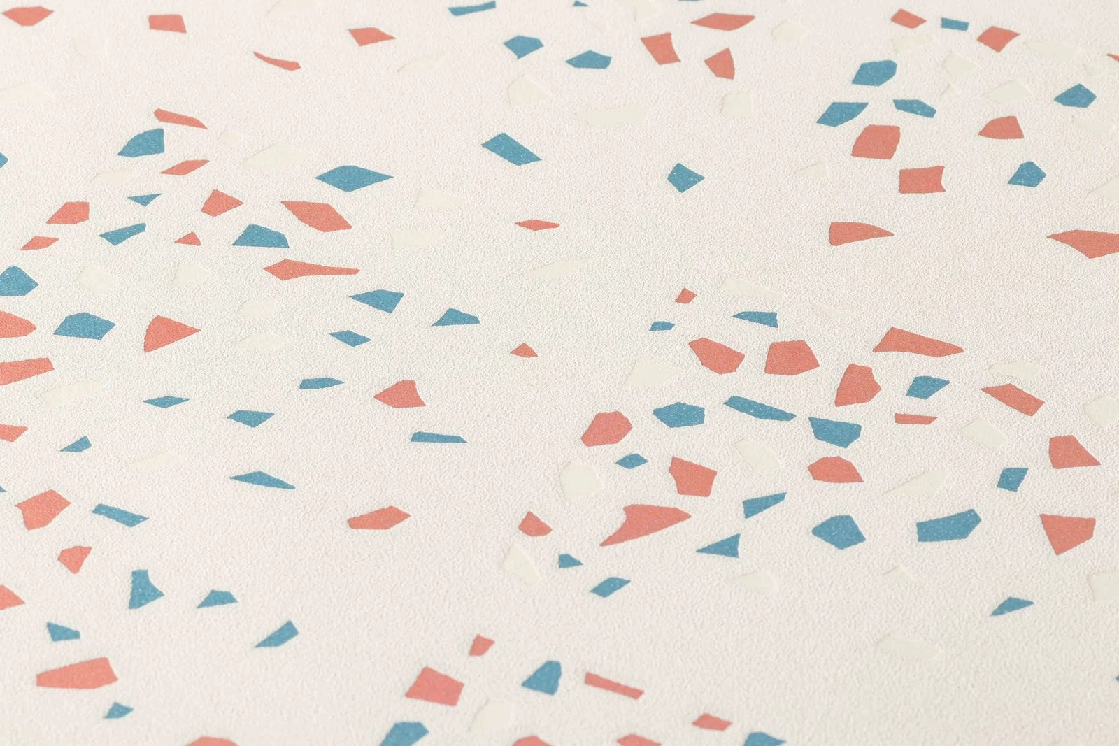 Tapete Vlies Grafisch Grauweiß Kupfer Blau Glanz 37394-3 5 Tapete Vlies Grafisch Grauweiß Kupfer Blau Glanz 37394-3 – Bild 3