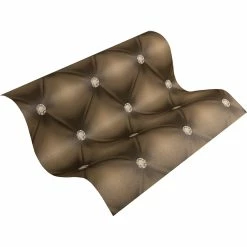Tapete Vlies Leder Optik 3D Dunkelbraun Glanz 34144-2 6 Tapete Vlies Leder Optik 3D Dunkelbraun Glanz 34144-2 -Orex Verkäufe Tapete Vlies Leder Optik 3D beige Metallic Hermi 1