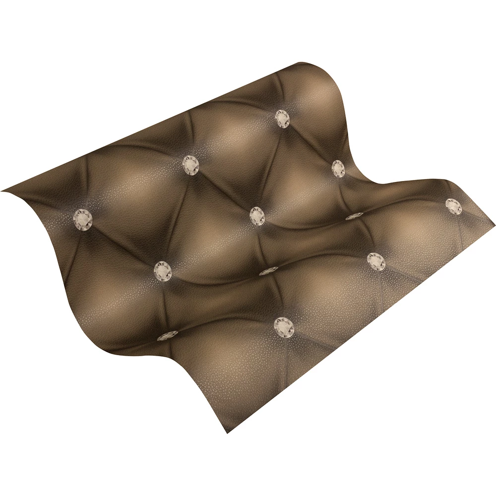 Tapete Vlies Leder Optik 3D Dunkelbraun Glanz 34144-2 4 Tapete Vlies Leder Optik 3D Dunkelbraun Glanz 34144-2 – Bild 2