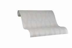 Tapete Vlies Marburg Grafik Ikat Creme Metallic 84847