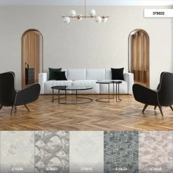 Tapete Vlies Meliert Struktur Creme Weiß Glanz 37902-2 -Orex Verkäufe Tapete Vlies Meliert Struktur creme weiss Glanz 37902 2 63206741 3