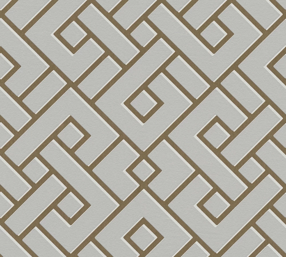 Tapete Vlies Michalsky Geometrisch Grau Weiß 37984-2 3 Tapete Vlies Michalsky Geometrisch Grau Weiß 37984-2